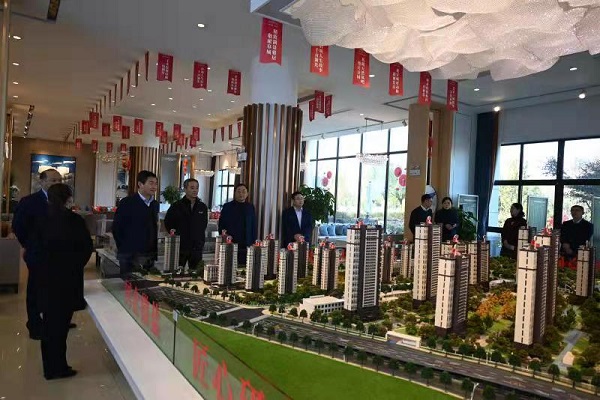 省盐业集团外部董事调研徽盐地产六安项目、霍邱项目